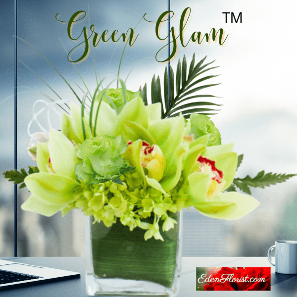 "Green Glam Bouquet"