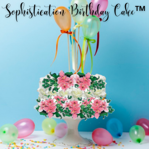 "Sophistication Birthday Cake"
