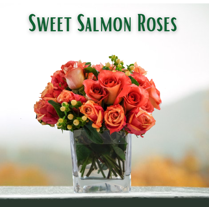 "Sweet Salmon Roses"