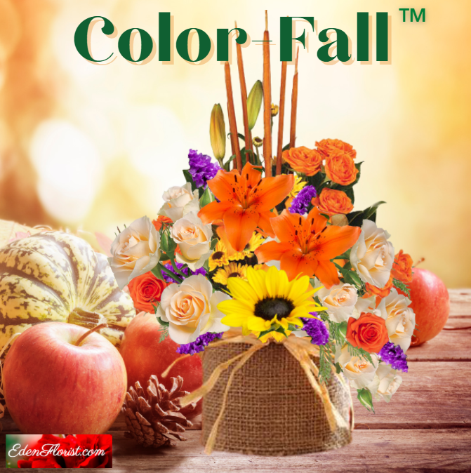 "color fall bouquet"