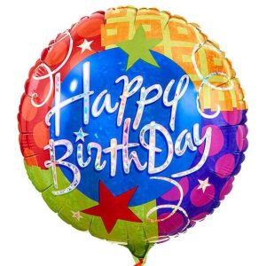 "happy birthday mylar balloon"