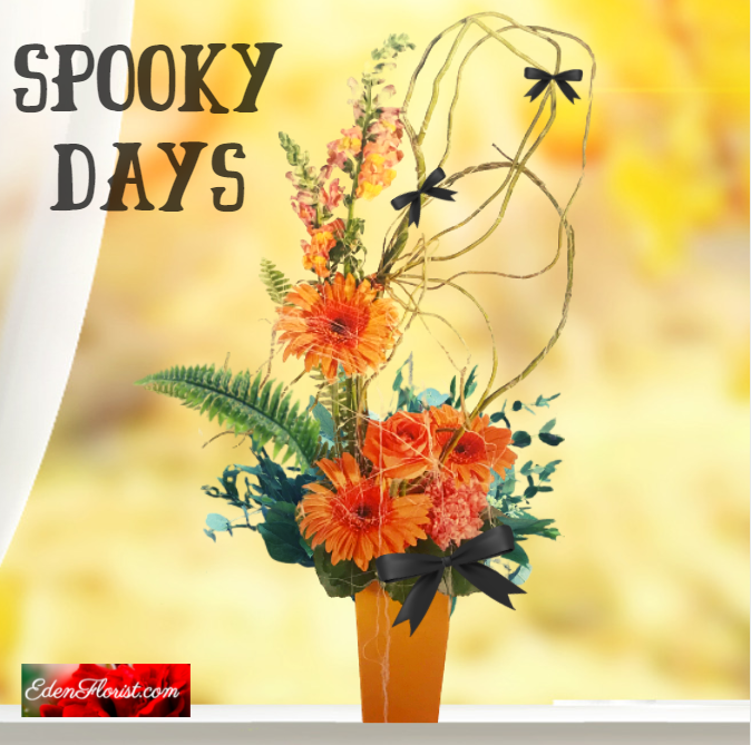 "Spooky Days Halloween Bouquet"